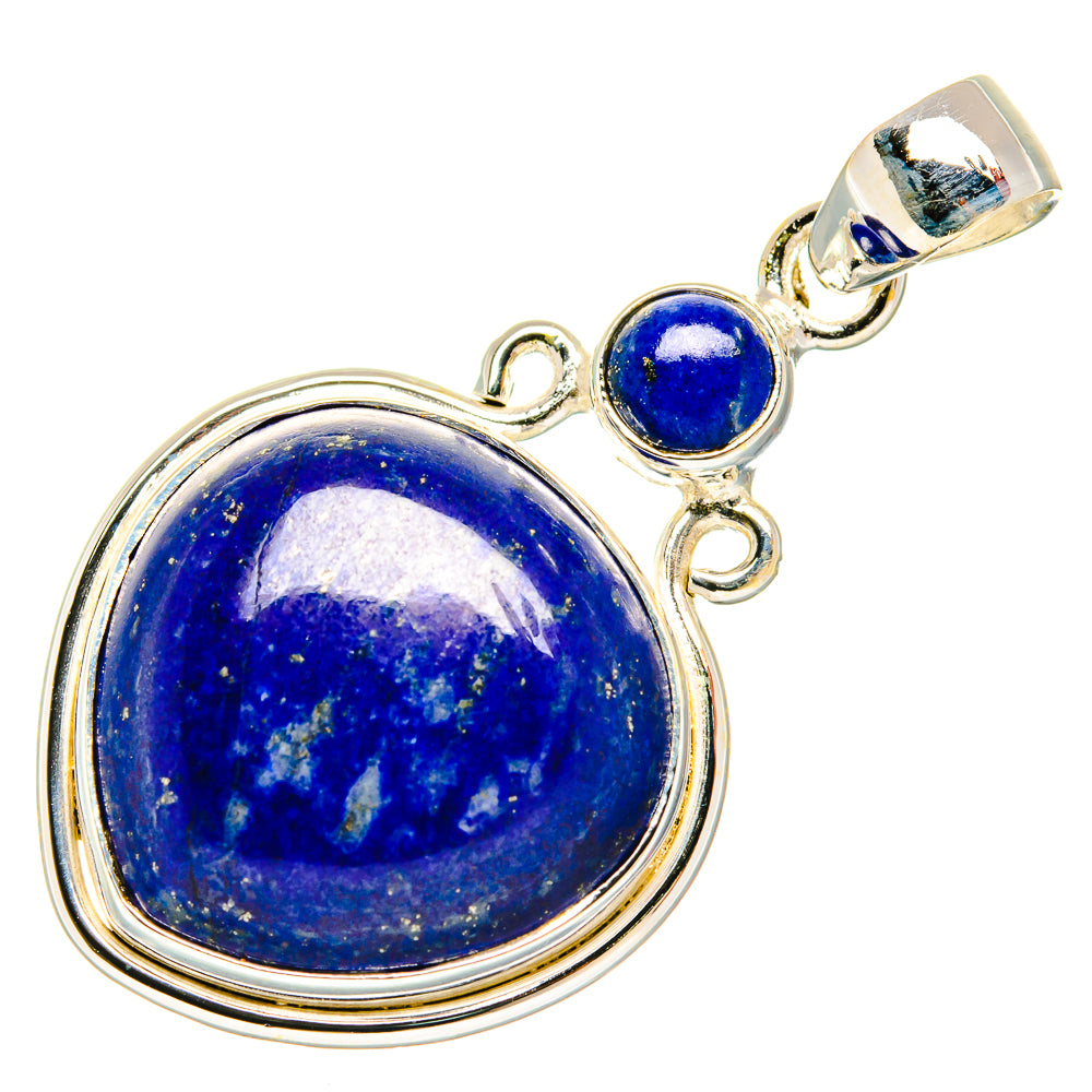 Lapis Lazuli Pendants handcrafted by Ana Silver Co - PD26989 - Photo 2