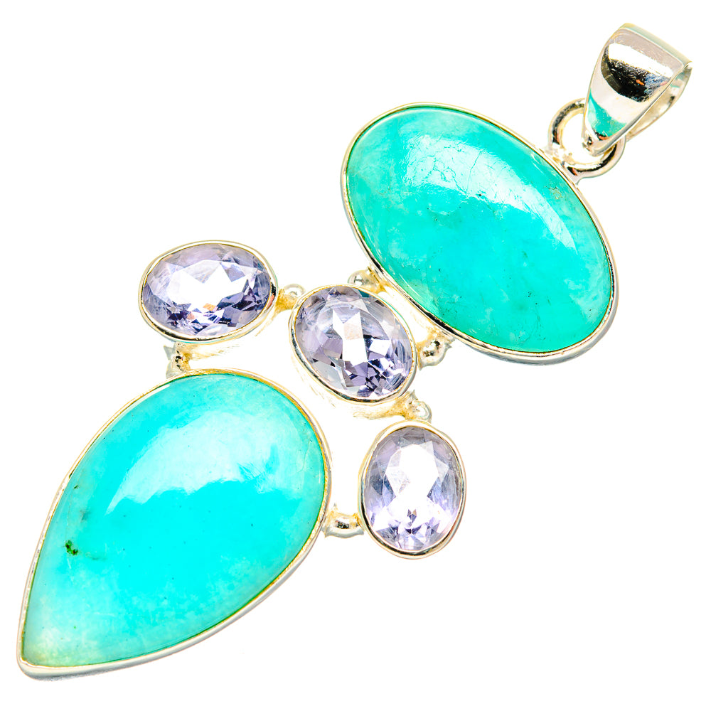 Larimar Pendants handcrafted by Ana Silver Co - PD26996 - Photo 2
