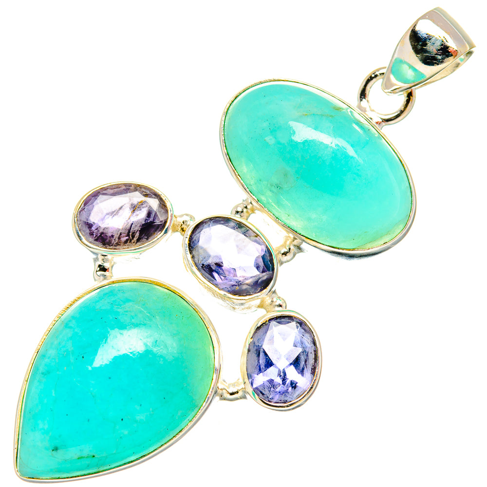 Larimar Pendants handcrafted by Ana Silver Co - PD26997 - Photo 2