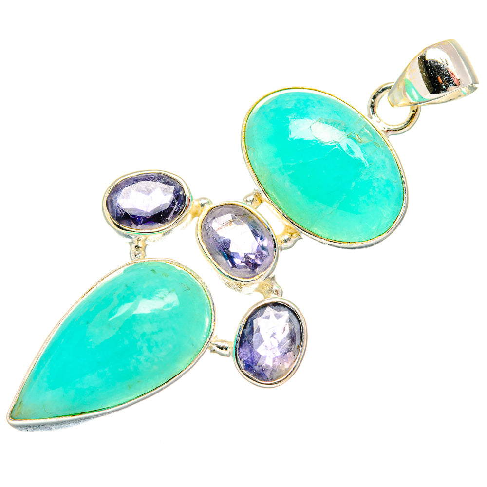 Larimar Pendants handcrafted by Ana Silver Co - PD26998 - Photo 2