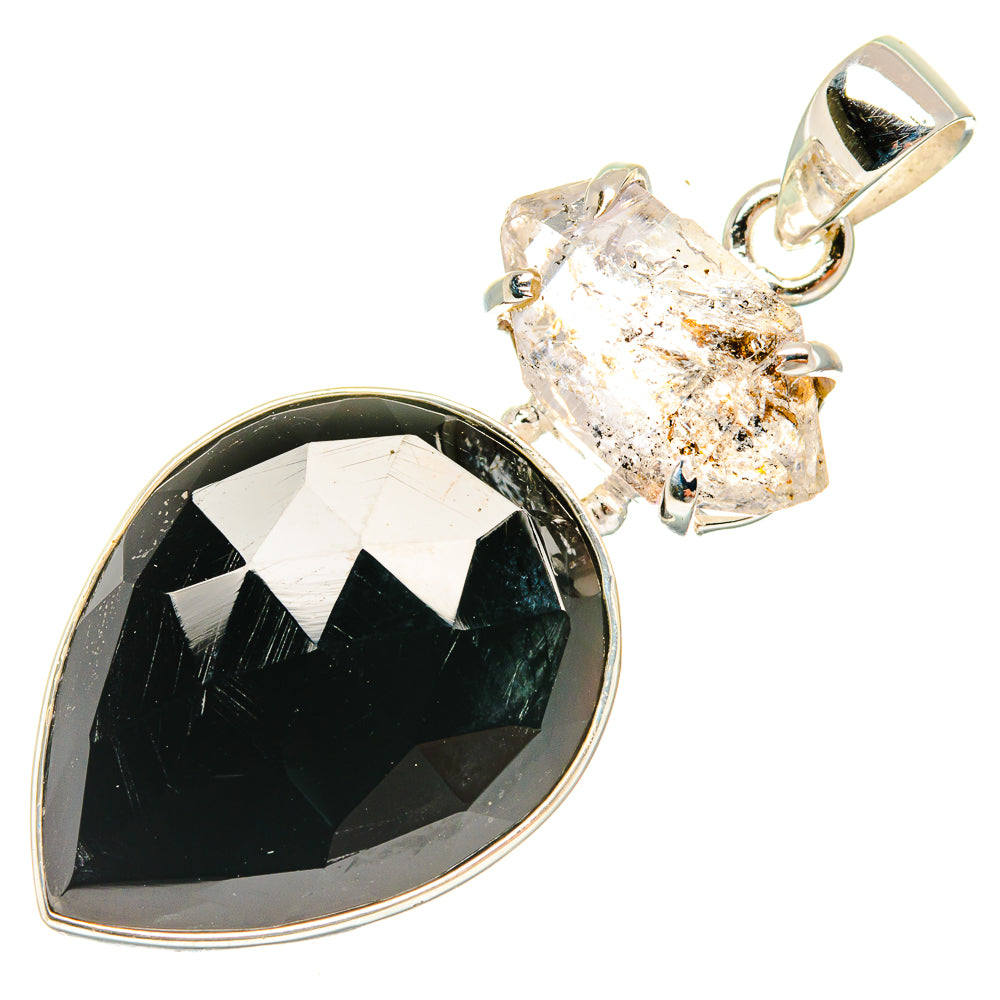 Black Onyx Pendants handcrafted by Ana Silver Co - PD26999 - Photo 2