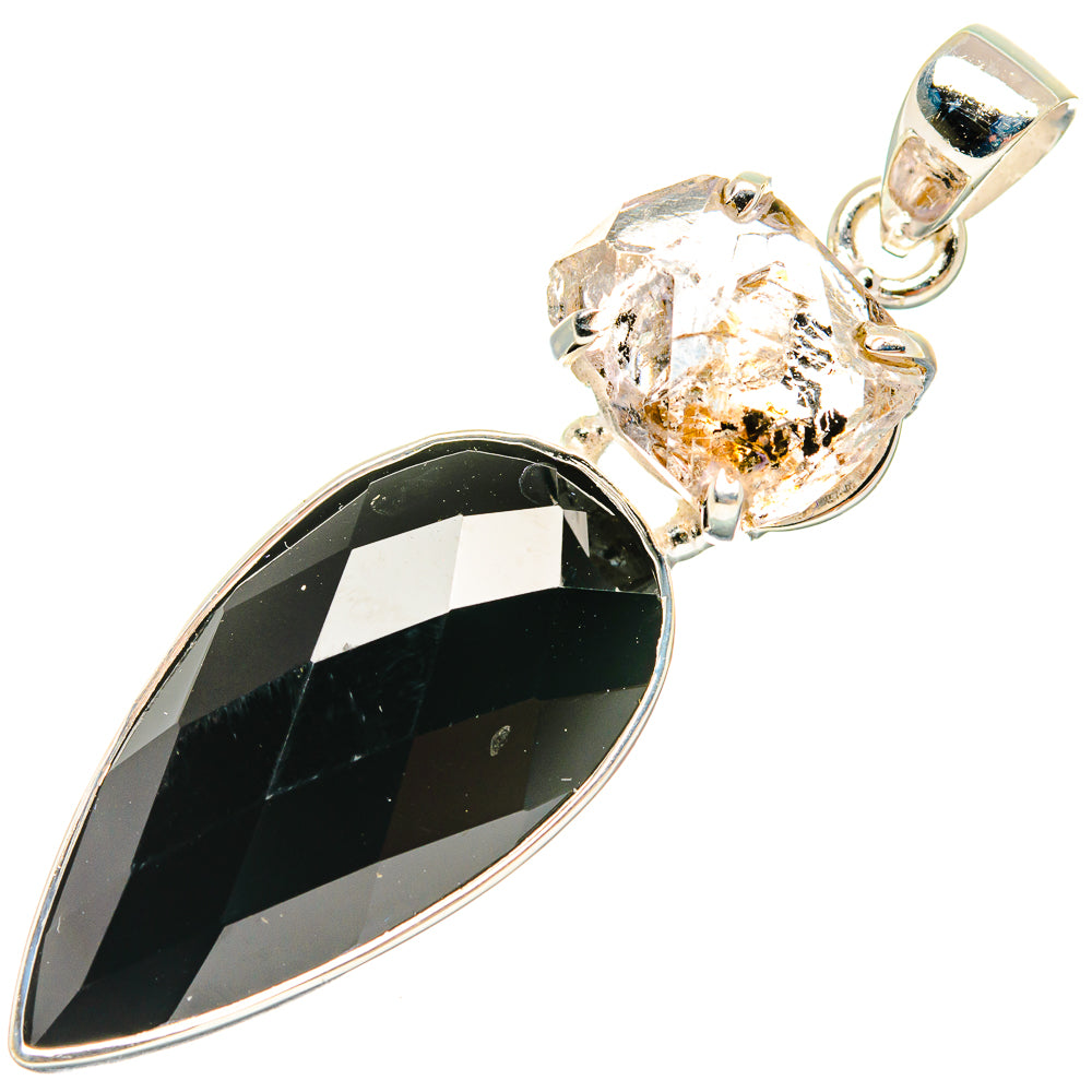 Black Onyx Pendants handcrafted by Ana Silver Co - PD27000 - Photo 2