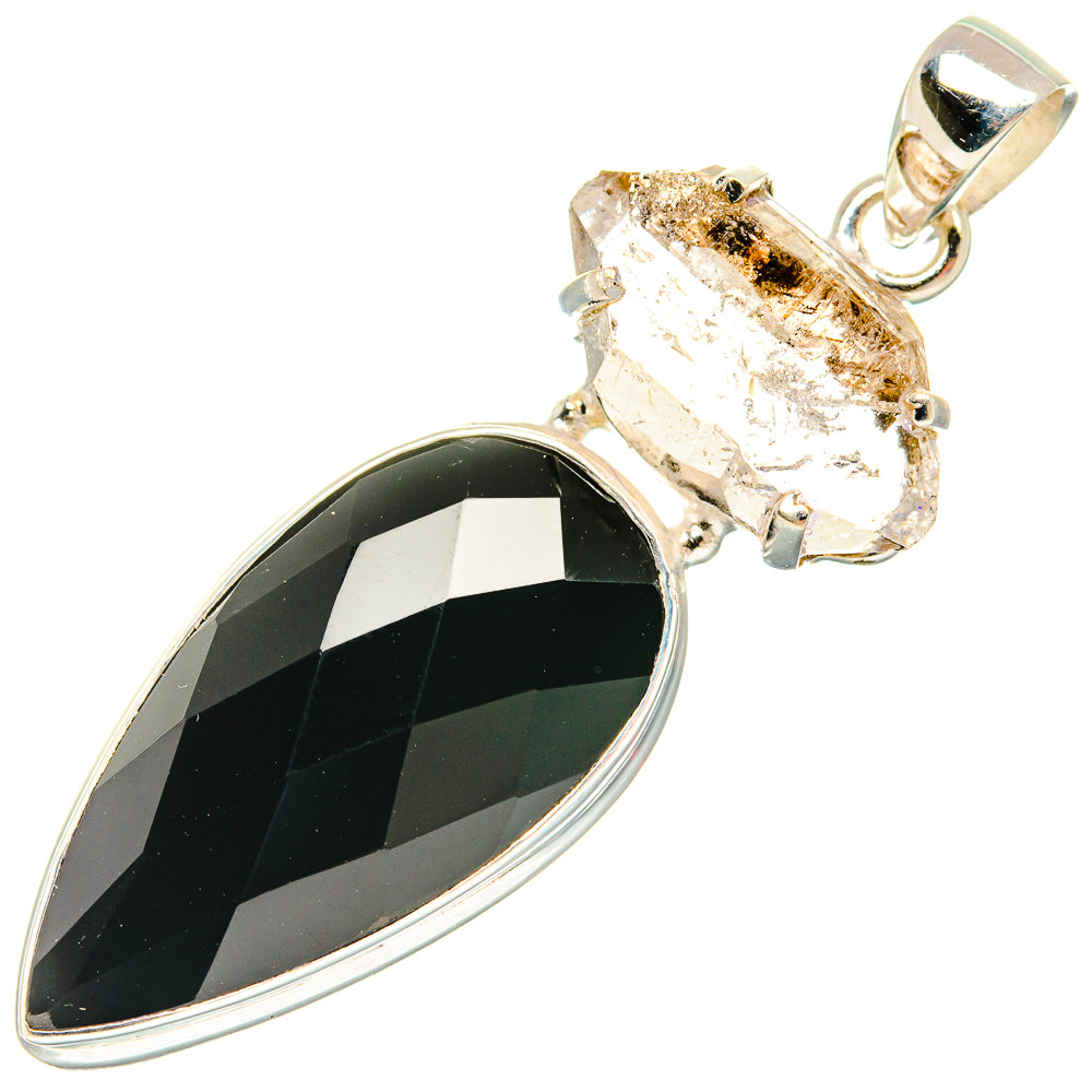 Black Onyx Pendants handcrafted by Ana Silver Co - PD27001 - Photo 2