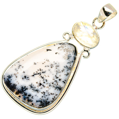 Dendritic Opal Pendants handcrafted by Ana Silver Co - PD27019 - Photo 2