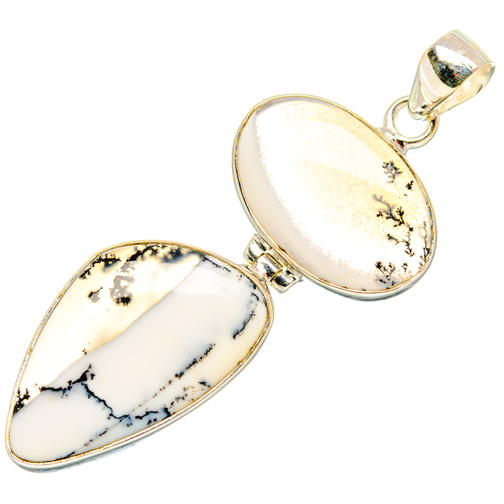 Dendritic Opal Pendants handcrafted by Ana Silver Co - PD27020 - Photo 2