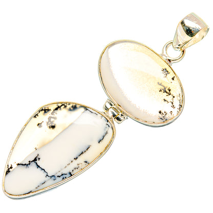 Dendritic Opal Pendants handcrafted by Ana Silver Co - PD27020 - Photo 2