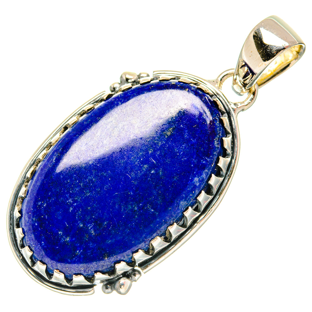 Lapis Lazuli Pendants handcrafted by Ana Silver Co - PD27055 - Photo 2