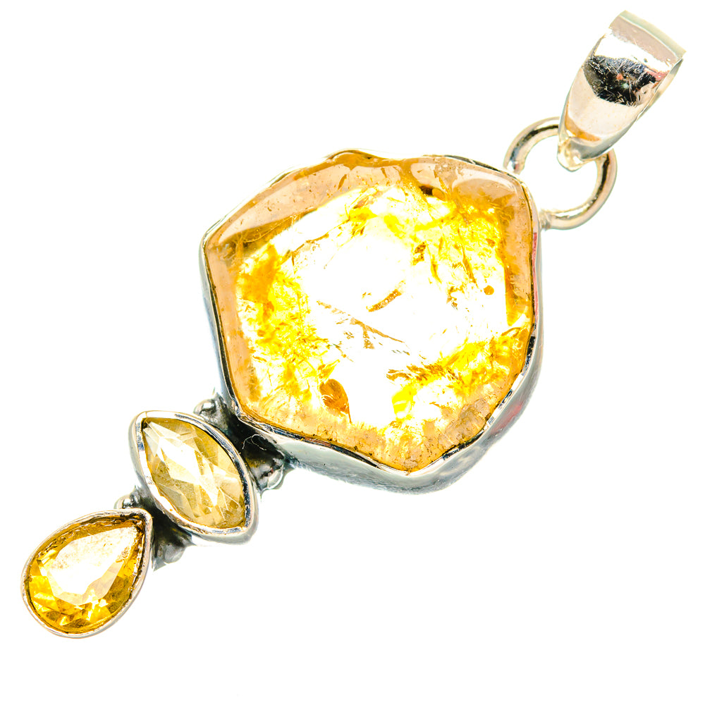 Citrine Pendants handcrafted by Ana Silver Co - PD27062 - Photo 2