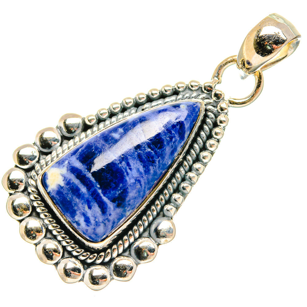 Sodalite Pendants handcrafted by Ana Silver Co - PD27065 - Photo 2