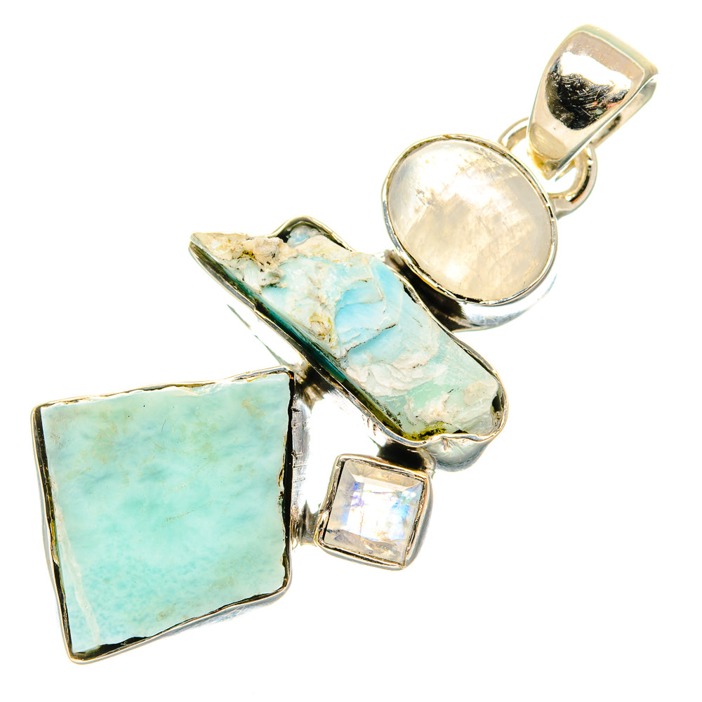 Larimar Pendants handcrafted by Ana Silver Co - PD27072 - Photo 2
