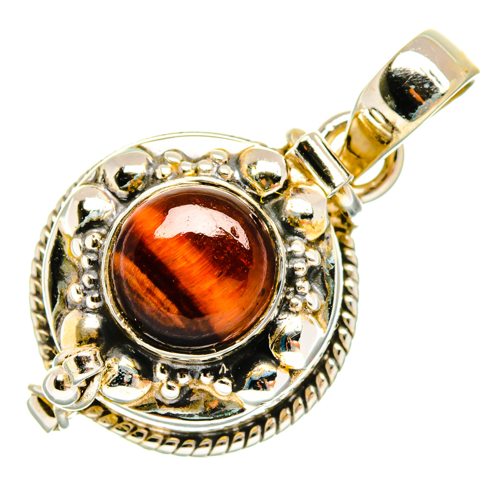 Red Tiger Eye Pendants handcrafted by Ana Silver Co - PD27080 - Photo 2
