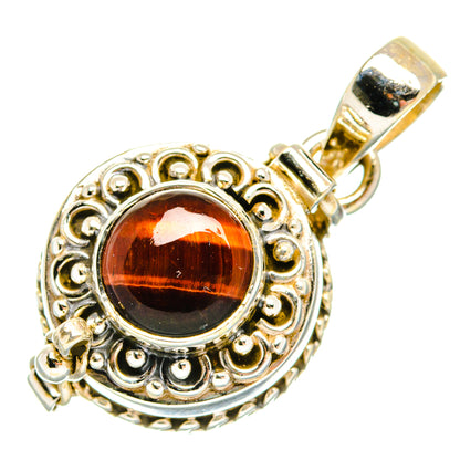 Red Tiger Eye Pendants handcrafted by Ana Silver Co - PD27089 - Photo 2