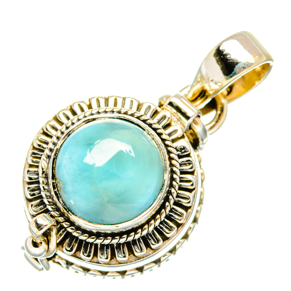 Larimar Pendants handcrafted by Ana Silver Co - PD27095 - Photo 2
