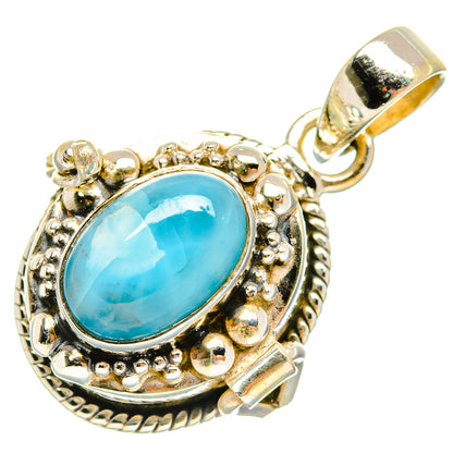Larimar Pendants handcrafted by Ana Silver Co - PD27099 - Photo 2