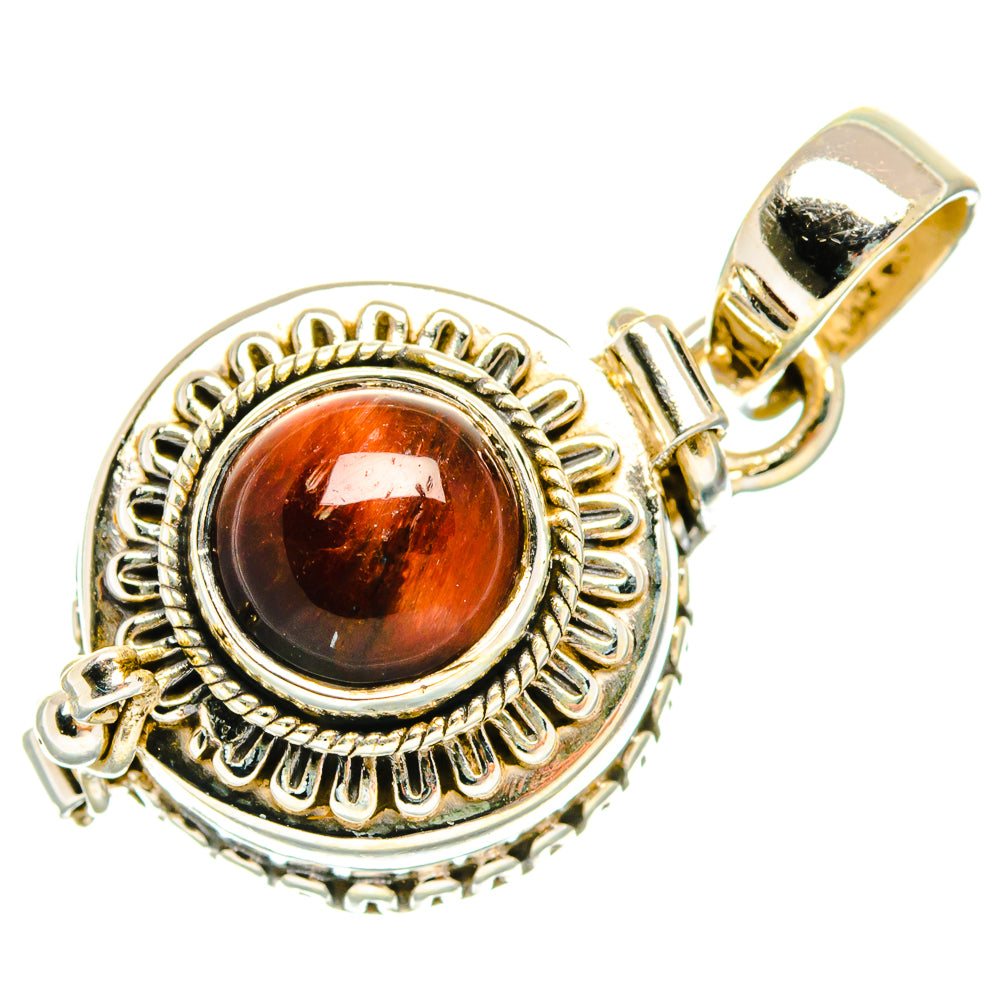 Red Tiger Eye Pendants handcrafted by Ana Silver Co - PD27118 - Photo 2