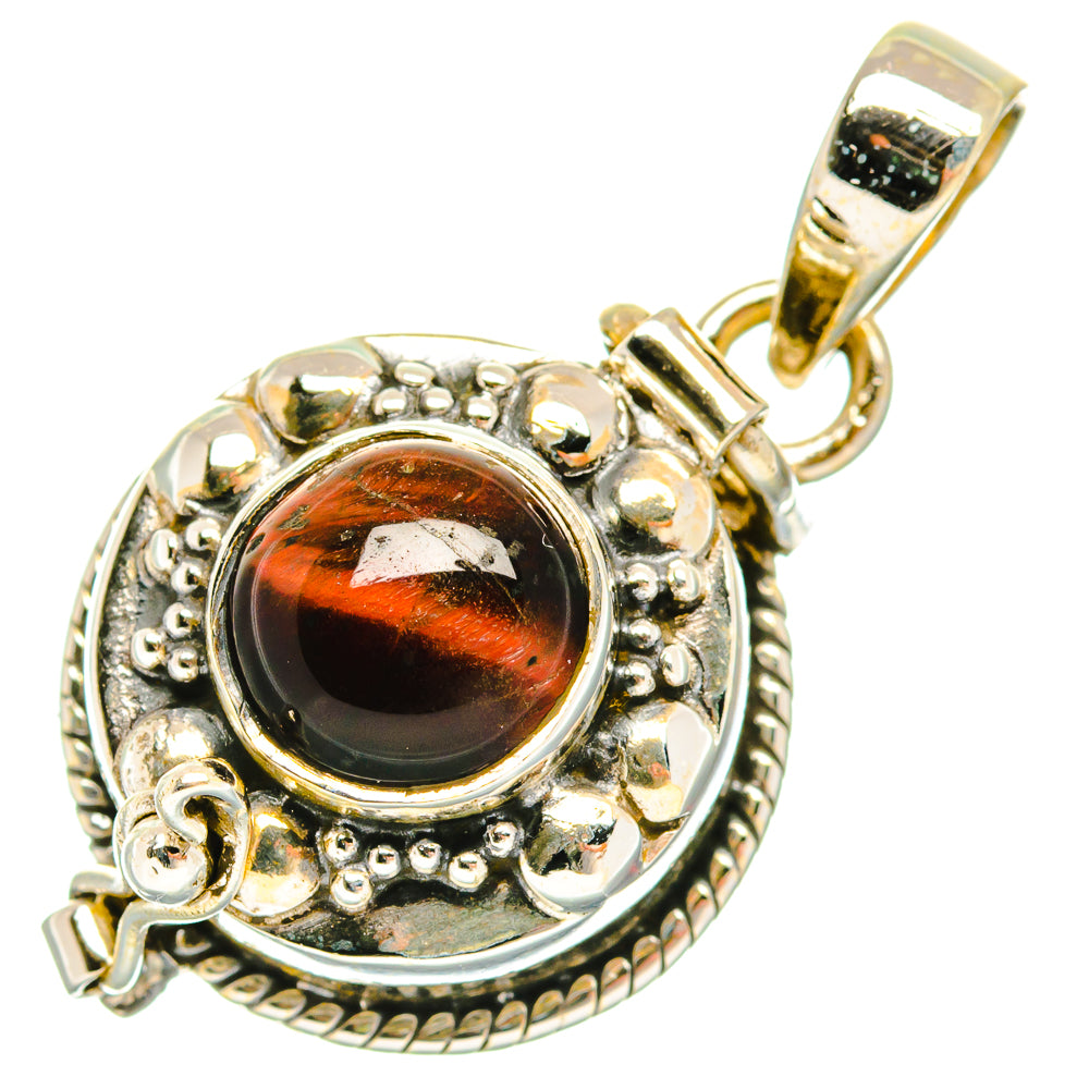 Red Tiger Eye Pendants handcrafted by Ana Silver Co - PD27135 - Photo 2