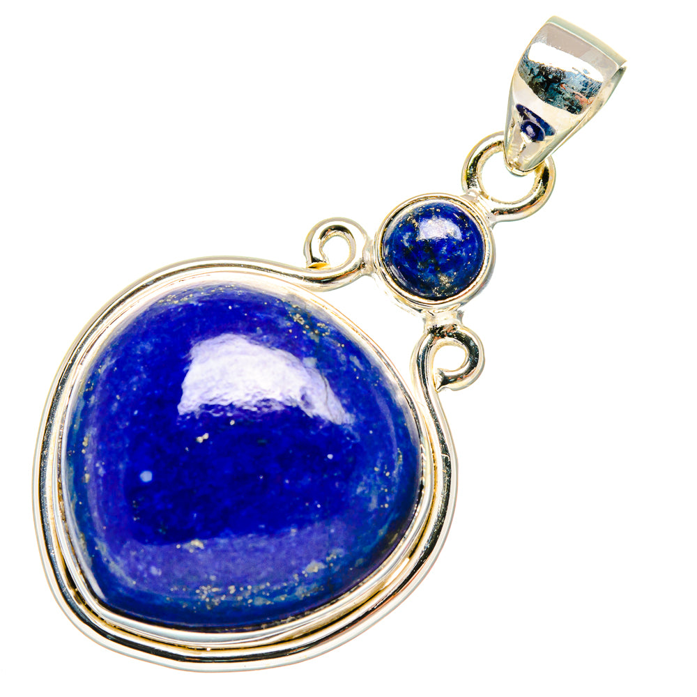 Lapis Lazuli Pendants handcrafted by Ana Silver Co - PD27138 - Photo 2
