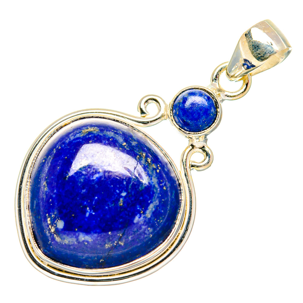 Lapis Lazuli Pendants handcrafted by Ana Silver Co - PD27141 - Photo 2