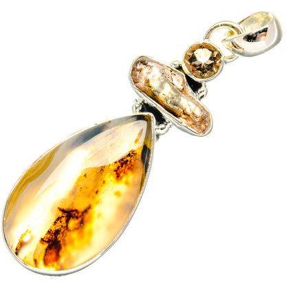 Montana Agate Pendants handcrafted by Ana Silver Co - PD27149 - Photo 2