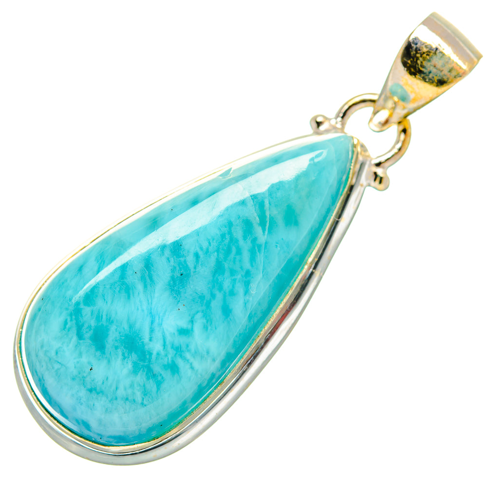 Larimar Pendants handcrafted by Ana Silver Co - PD27167 - Photo 2