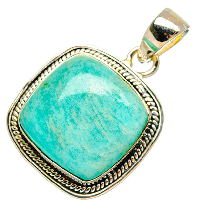 Larimar Pendants handcrafted by Ana Silver Co - PD27170 - Photo 2