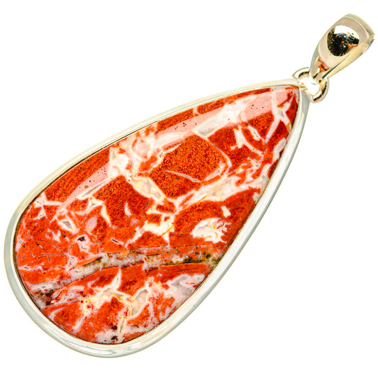 Red Jasper Pendants handcrafted by Ana Silver Co - PD27213 - Photo 2