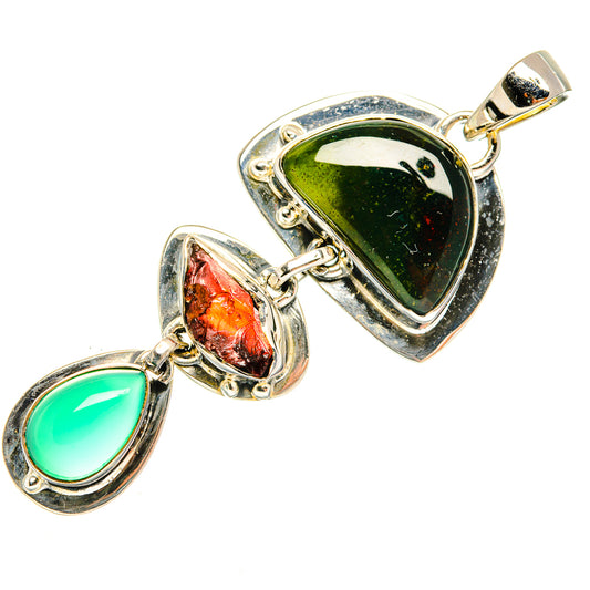 Bloodstone Pendants handcrafted by Ana Silver Co - PD27216 - Photo 2