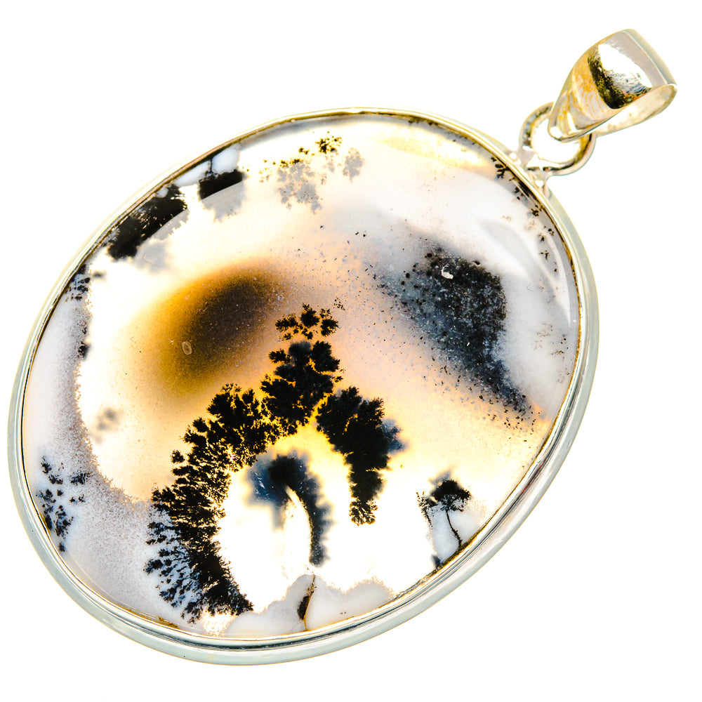 Dendritic Opal Pendants handcrafted by Ana Silver Co - PD27217 - Photo 2