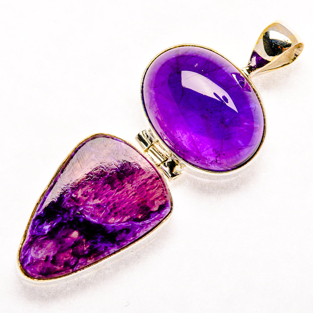 Charoite Pendants handcrafted by Ana Silver Co - PD27222 - Photo 2
