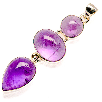 Amethyst Pendants handcrafted by Ana Silver Co - PD27223 - Photo 2