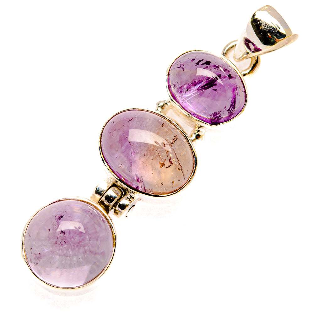 Amethyst Pendants handcrafted by Ana Silver Co - PD27225 - Photo 2