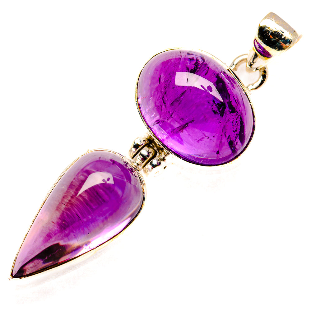 Amethyst Pendants handcrafted by Ana Silver Co - PD27226 - Photo 2