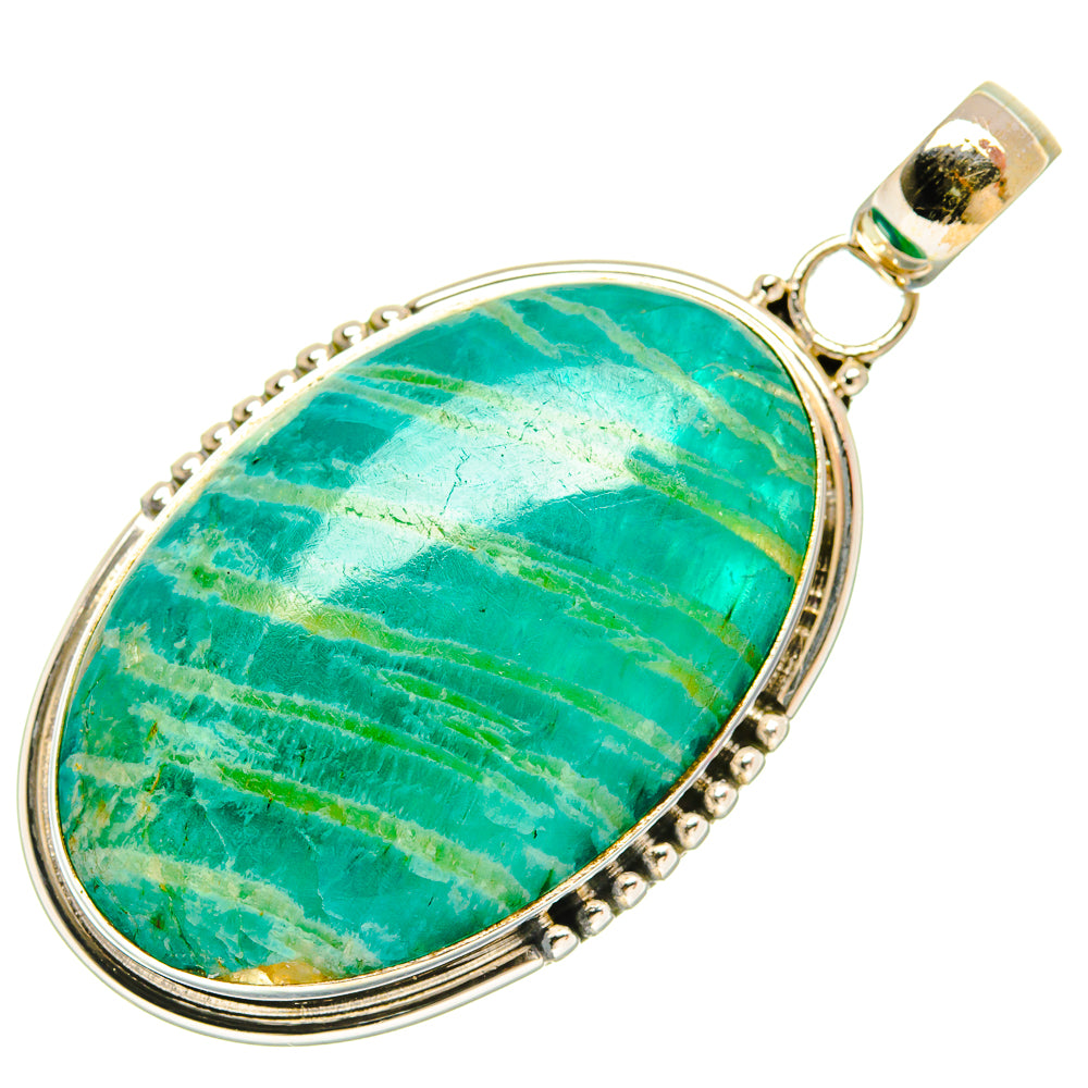 Amazonite Pendants handcrafted by Ana Silver Co - PD27274 - Photo 2