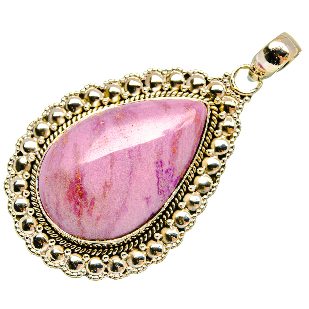 Phosphosiderite Pendants handcrafted by Ana Silver Co - PD27280 - Photo 2