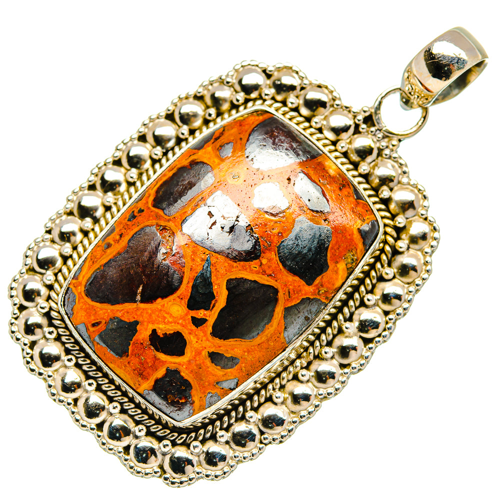 Bauxite Pendants handcrafted by Ana Silver Co - PD27284 - Photo 2
