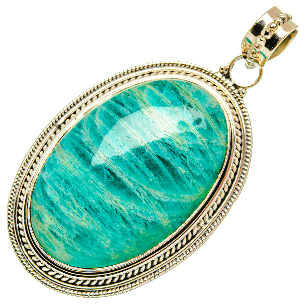 Amazonite Pendants handcrafted by Ana Silver Co - PD27288 - Photo 2