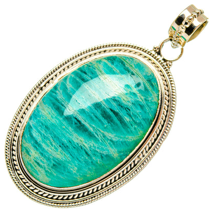Amazonite Pendants handcrafted by Ana Silver Co - PD27288 - Photo 2