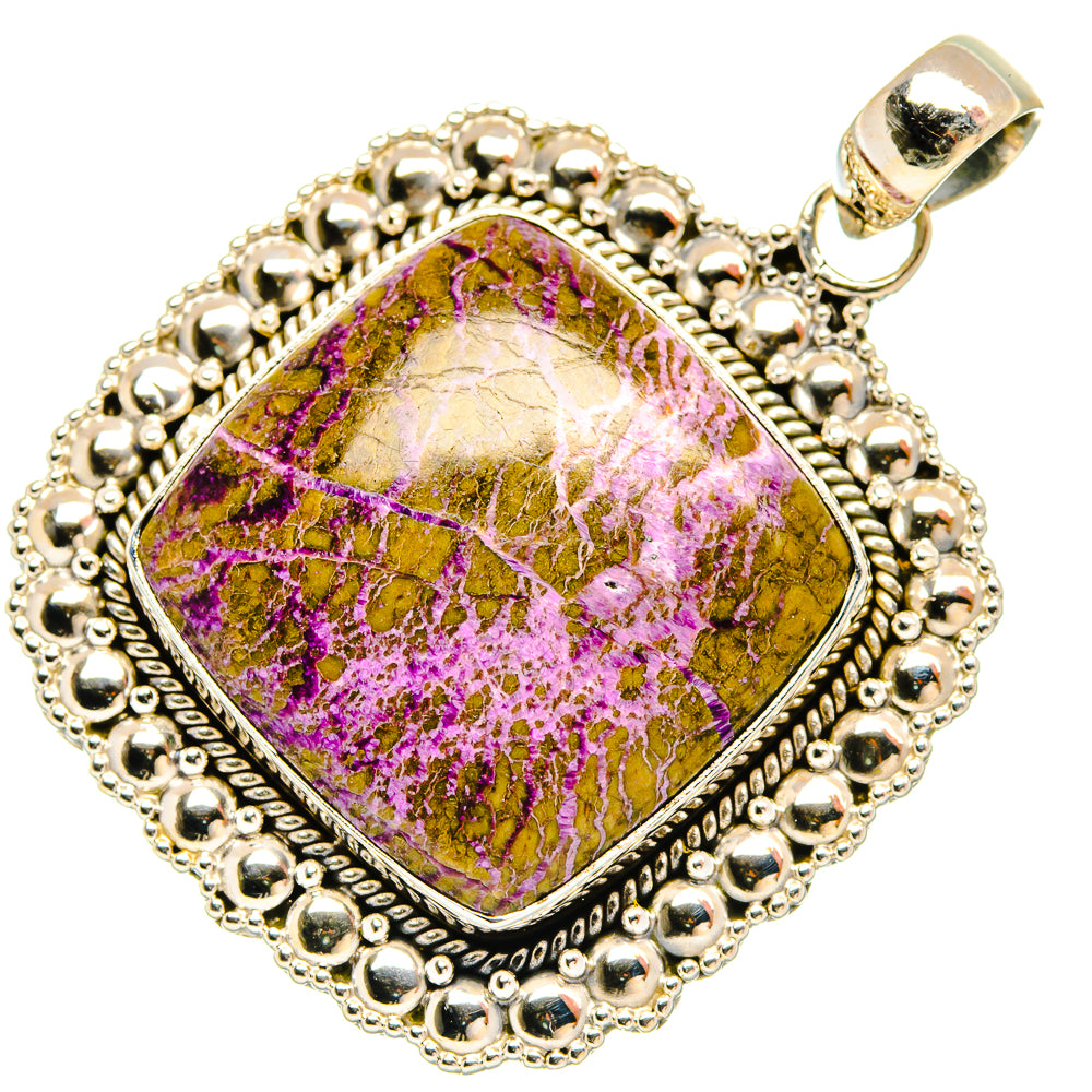 Stichtite Pendants handcrafted by Ana Silver Co - PD27293 - Photo 2