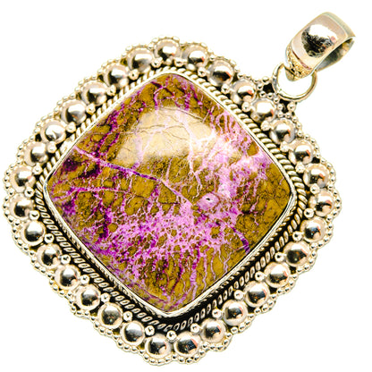 Stichtite Pendants handcrafted by Ana Silver Co - PD27293 - Photo 2