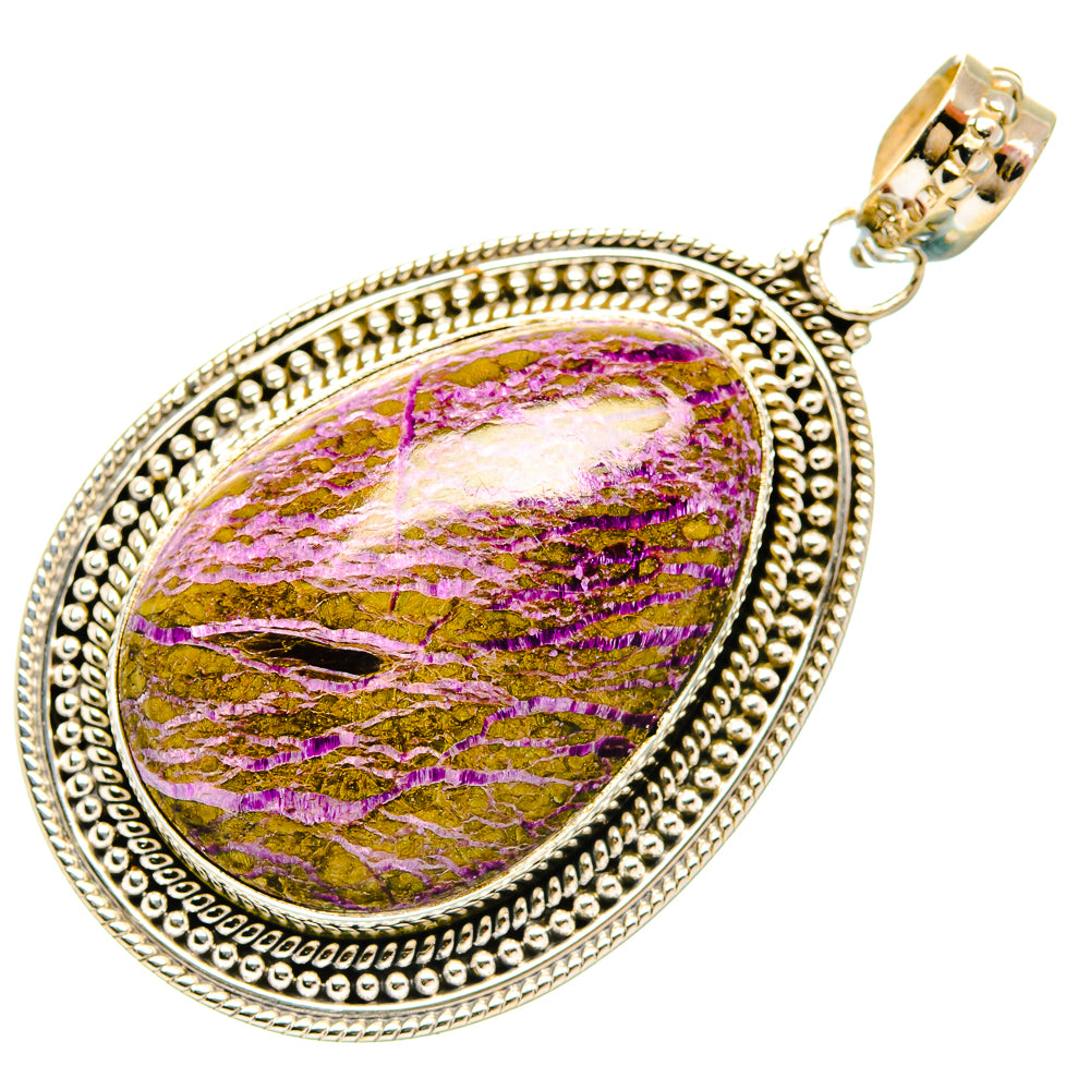 Stichtite Pendants handcrafted by Ana Silver Co - PD27295 - Photo 2