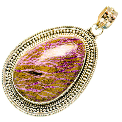 Stichtite Pendants handcrafted by Ana Silver Co - PD27295 - Photo 2