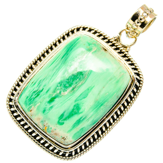 Variscite Pendants handcrafted by Ana Silver Co - PD27299 - Photo 2