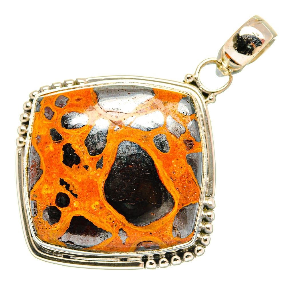 Bauxite Pendants handcrafted by Ana Silver Co - PD27315 - Photo 2