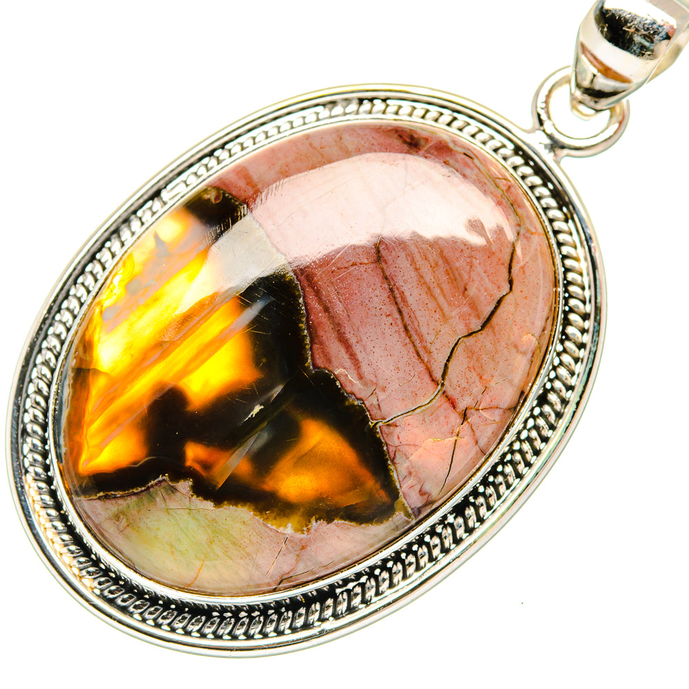 Butterfly Jasper Pendants handcrafted by Ana Silver Co - PD27359 - Photo 2