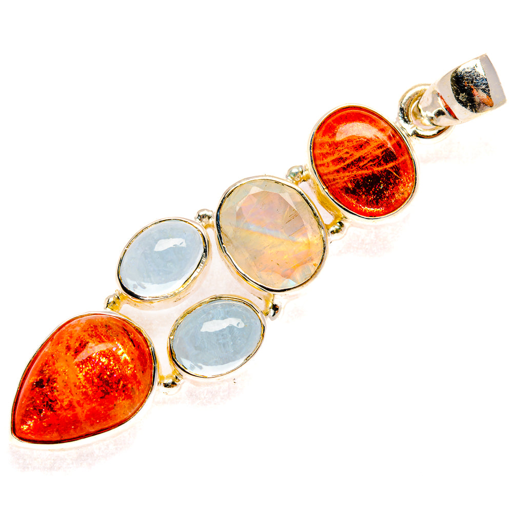Sponge Coral Pendants handcrafted by Ana Silver Co - PD27400 - Photo 2