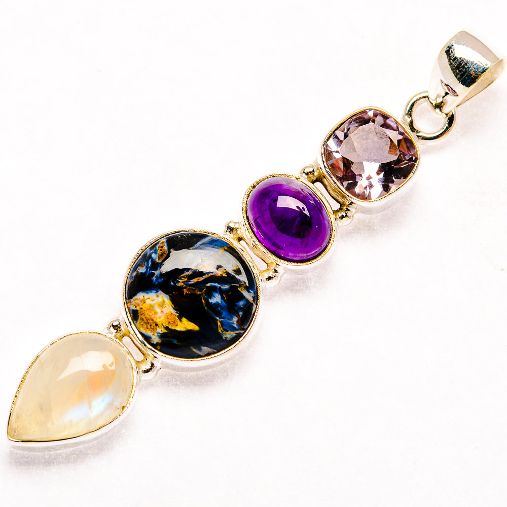 Pietersite Pendants handcrafted by Ana Silver Co - PD27409 - Photo 2