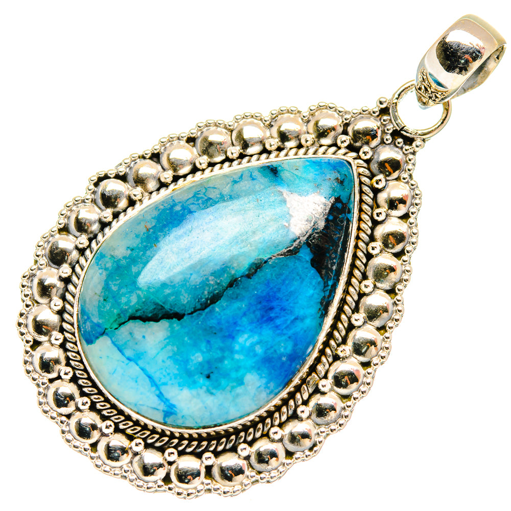 Shattuckite Pendants handcrafted by Ana Silver Co - PD27427 - Photo 2