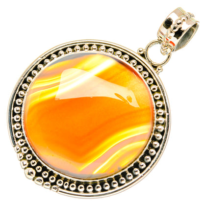 Botswana Agate Pendants handcrafted by Ana Silver Co - PD27428 - Photo 2