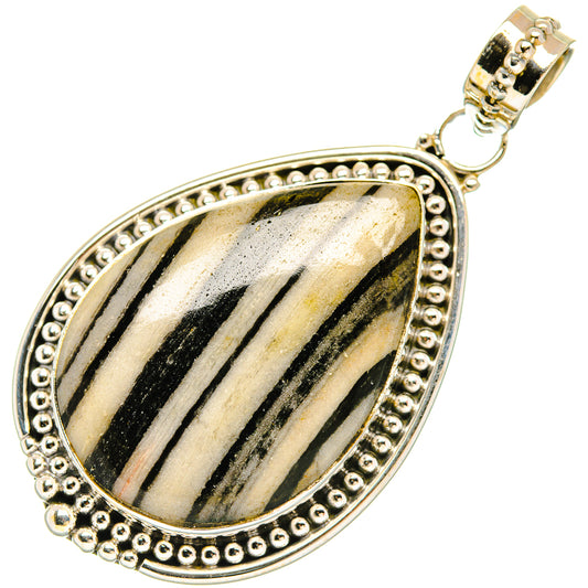 Pinolith Jasper Pendants handcrafted by Ana Silver Co - PD27430 - Photo 2