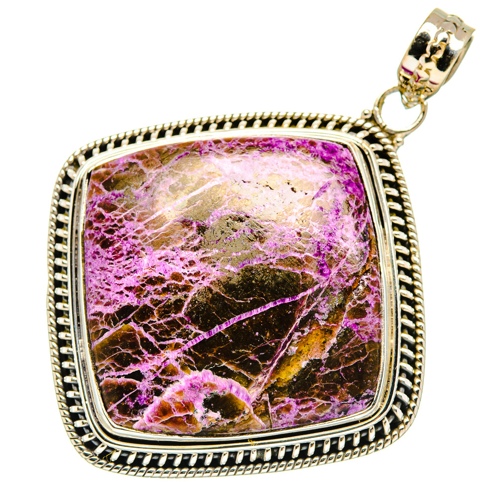 Stichtite Pendants handcrafted by Ana Silver Co - PD27438 - Photo 2